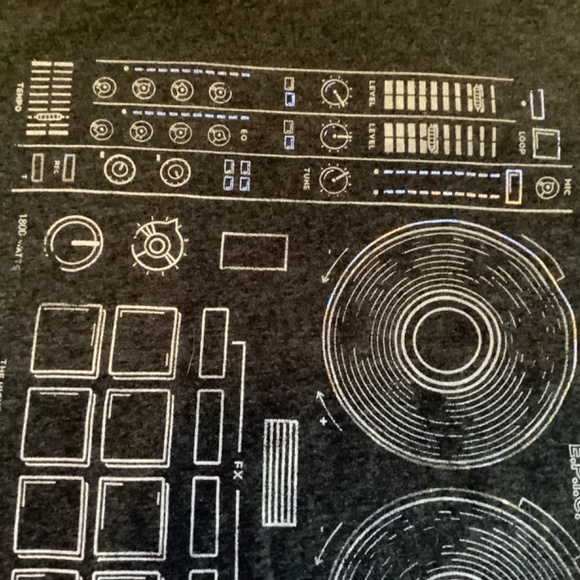 DJ turn table 10 12 Old Navy long sleeve Colton shirt bundle only Halloween - Picture 3 of 5